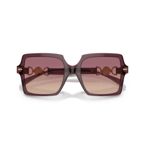 NEW VERSACE SQUARE PINK WOMEN SUNGLASSES VE4441 5209/68  MOD 4441 520968 - Picture 4 of 5